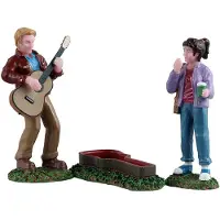 Lemax - Rockin' Billy - Set van 3