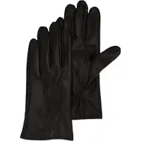 Sarlini Dames leren handschoenen donker