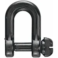 Barton Marine Nylon 2s Shackle Zwart 6 mm
