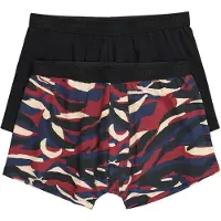 JP 1880 Boxershorts beige / donkerblauw / donkerrood / zwart