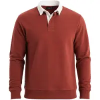 OMBRE Sportsweatshirt bordeaux / wit