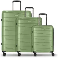 Redolz Kofferset 'Essentials 10' groen / zwart