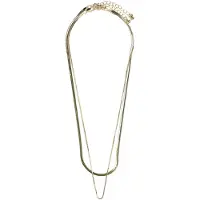 Pieces Ketting 'PCBINA' goud