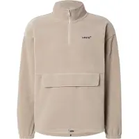 Levi's Trui 'Relaxed Graphic 1/4 Zip Sweatshirt' lichtbruin