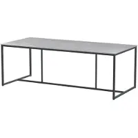 4 Seasons Outdoor Taste by Quatro tuintafel 220x95 cm antraciet - licht grijs