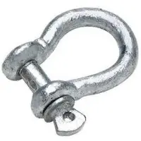 Seachoice Anchor Shackle Zilver 22 mm