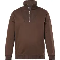 JP 1880 Sweatshirt donkerbruin