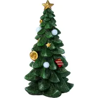Intratuin Decoratieboom Versierd Groen Met Verlichting D 11 H 19 Cm