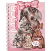 Depesche - TOPModel Cute Animals Dress Me Up - stickerboek