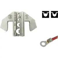 Toolcraft PLE-0B Krimp-onderdelen Ongeïsoleerde kabelschoenen Krimpbereik: 1.5 tot 10 mm² Geschikt voor merk: PZ-500