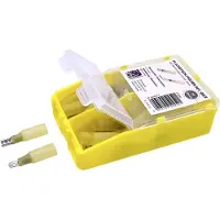 TRU COMPONENTS TC-6646708 Assortiment kabelschoenen 4 mm² - 6 mm² Geel 60 stuk(s)