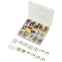 TRU COMPONENTS 739925 Assortiment kabelschoenen 0.50 mm² - 2.50 mm² Blauw, Geel, Rood, Wit 382 stuk(s)
