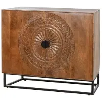 MySons Wandkast Maya 2-deurs | hout naturel 90x90x40 cm wandkasten | NADUVI