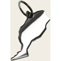 MOOYE ® - Collectie Zilveren Landkaart Marokko ketting hanger