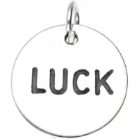 MOOYE ® - Collectie Zilveren Luck kettinghanger