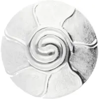MOOYE ® - Collectie Zilveren Keltische Zon bol kettinghanger