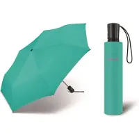 Happy Rain Automatische Paraplu Mintgroen - Compact en sterk