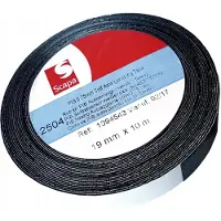 Scapa 2504 Zelflassende Tape Zwart 19mm x 10m - 46kV Waterdicht