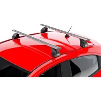 Menabo Dakdragers geschikt voor Mercedes-Benz EQS (V297) 2022-heden 5-deurs hatchback Omega Plus zilver