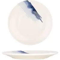 Bonna Dessertbord blue wave porselein 21 cm set van 6