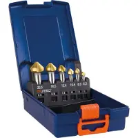 Rotec Verzinkfr.set | 404 | HSS-G TiN | 6-dlg | M3-M10 | ø6,3-20,5 - 900.3013