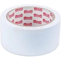 Maan Witte PVC schilderstape 30 mm x 25 m - Weerbestendig