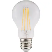 HOFTRONIC™ E27 LED Filament Lamp A60 - Energielabel A - 5 Watt - 1055 Lumen - 2700K Warm Wit - Transparant glas