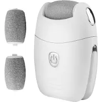 LONGZIMING -Elektrische Eeltverwijderaar voor Voeten – Professionele Oplaadbare Voetverzorging met 3 Vervangbare Rollen, Sterke Eeltverwijderaar, Eeltraspel en Foot Callus Remover Set