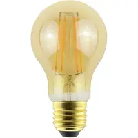 HOFTRONIC™ LED Filament lamp E27 - 9 Watt 950 Lumen - A60 - 2700K Warmwit licht - Dimbaar - Amber glas