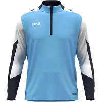 Jako Dynamic Trainingstrui 1/4-Zip Lichtblauw Wit Donkerblauw