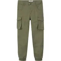 Name It Kids Broek 'Bamgo' olijfgroen