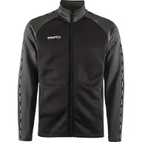 Craft Trainingsjack Men Squad 2.0 Full Zip Black Granite-XL