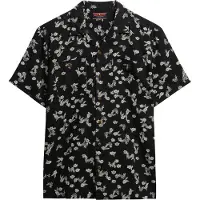 Superdry Overhemd zwart / eierschaal