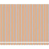 vidaXL Uitschuifbare luifel Meerkleurig 400 × 300 cm Stof en Aluminium