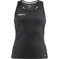 Craft Tanktop Women Pro Control Impact Singlet W Black White-XS