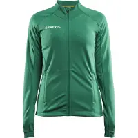 Craft Trainingsjack Women Evolve Full Zip Team Green-S