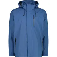 CMP Heren Ripstop hoodiejas (Maat XL, Blauw)