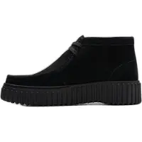 Clarks Shoes Veterlaarsjes 'Torhill Moss' zwart