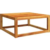 vidaXL Tuintafel 65x65x29 cm massief acaciahout