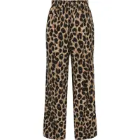 Pieces Broek 'Gurla' cappuccino / lichtbruin / zwart