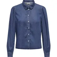 ONLY Blouse 'Billie' blauw denim