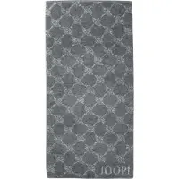JOOP! Handdoeken Cornflower Douchehanddoek Antraciet 80 x 150 cm