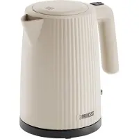 Princess Prinses Wave Kettle wit crème Inhoud: 1,7 l