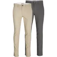 Jack & Jones Chino 'JJIMarco JJDave' beige / grafiet