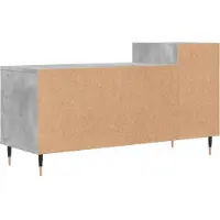vidaXL Tv-meubel 100x35x55 cm bewerkt hout betongrijs