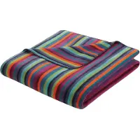 Cawö Plaid Lifestyle Stripes Multicolor Dark-150 x 200 cm