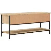 vidaXL Tv-meubel Sonoma eiken 100x35x45 cm bewerkt hout