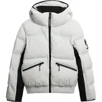 Superdry Sportjas zwart / wit