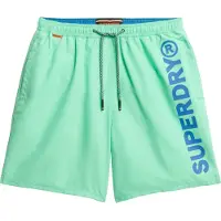 Superdry Zwemshorts royal blue/koningsblauw / mintgroen / oranje / zwart