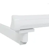 vidaXL Inklapbaar Zonnewering Frame Wit 350 x 250 cm Aluminium